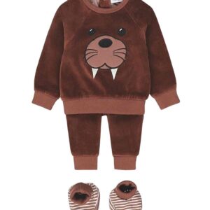 Σετ Βελουτέ Φόρμα Teddy