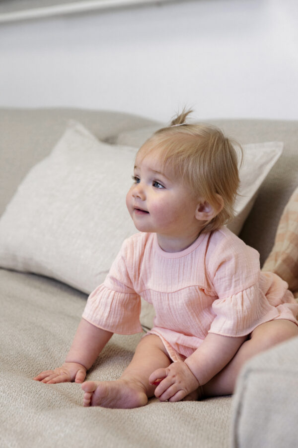 Φόρεμα Boho Light Pink DIRKJE - Image 3